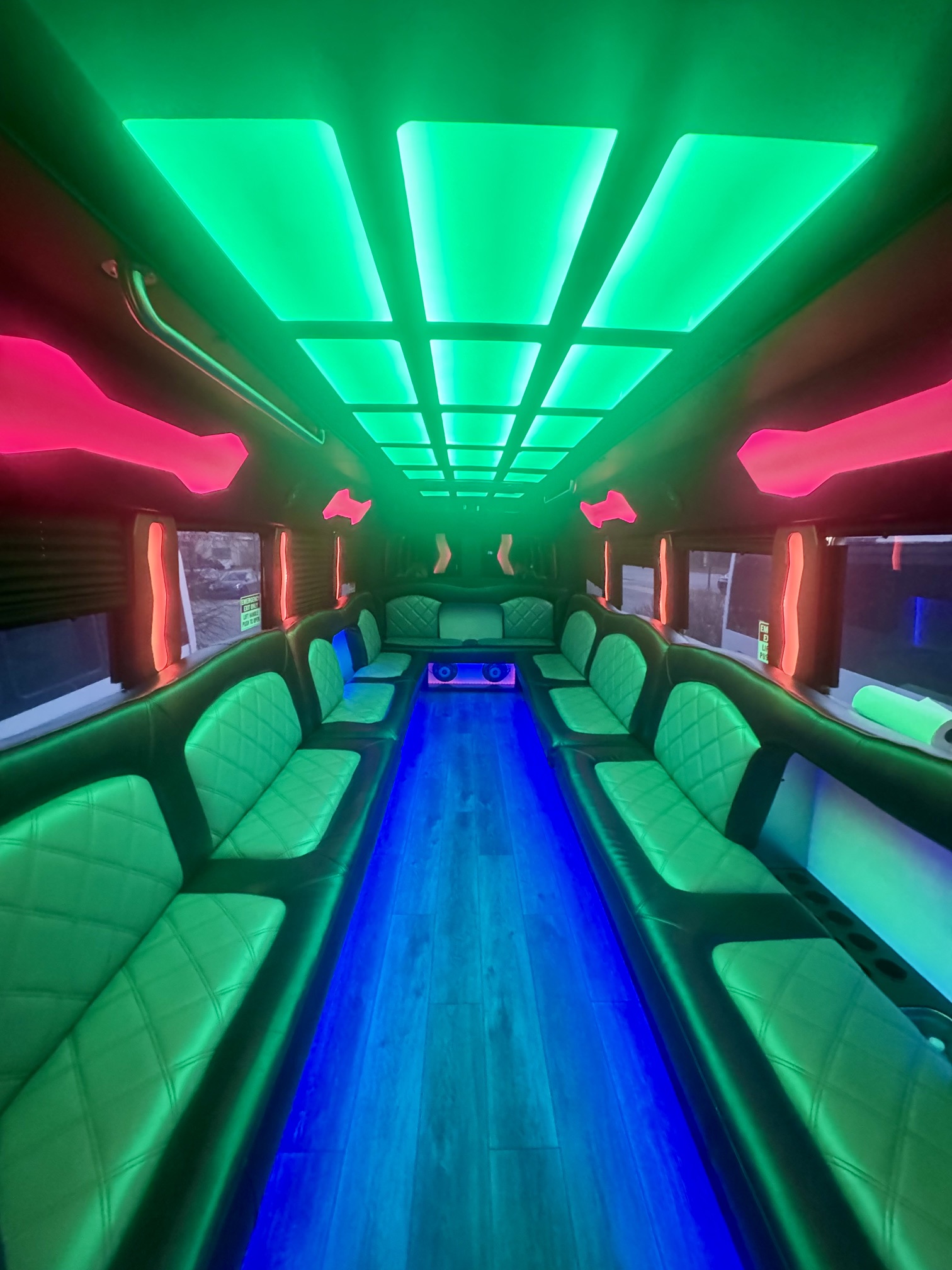 Executive Party Bus Interior